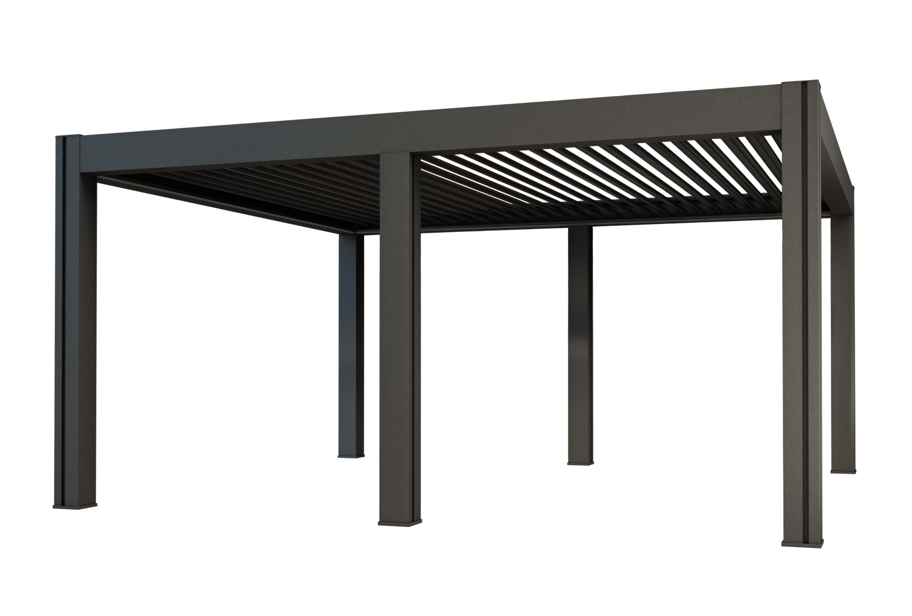 VITA bioklimatická pergola, RAL 7016, 4050x7494mm, <strong>elektrické ovládání, LED osvětlení&nbsp;</strong>