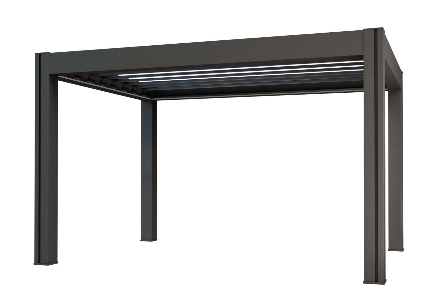 VITA bioklimatická pergola, RAL 7016, 4050x3050mm, ovládání klikou&nbsp;