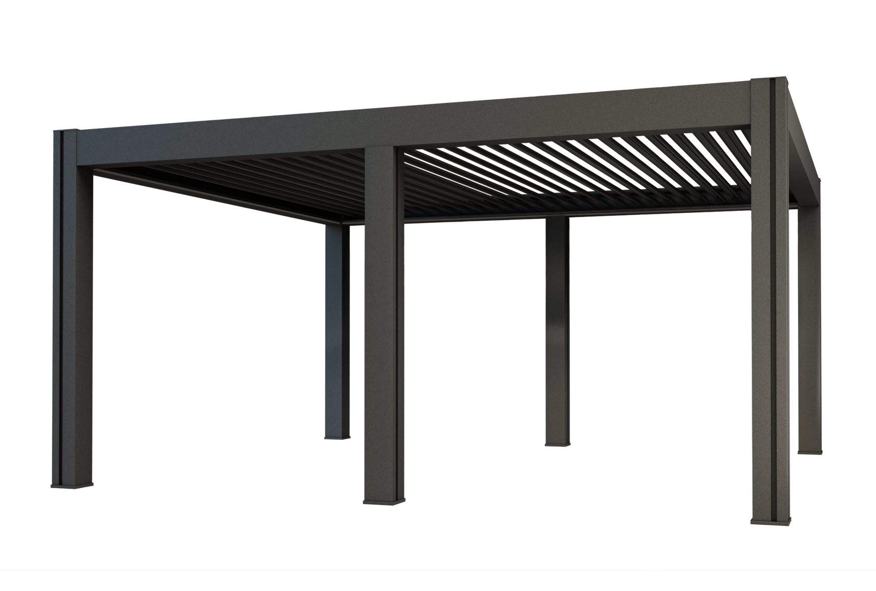 VITA bioklimatická pergola, RAL 7016, 4050x5878mm, ovládání klikou&nbsp;